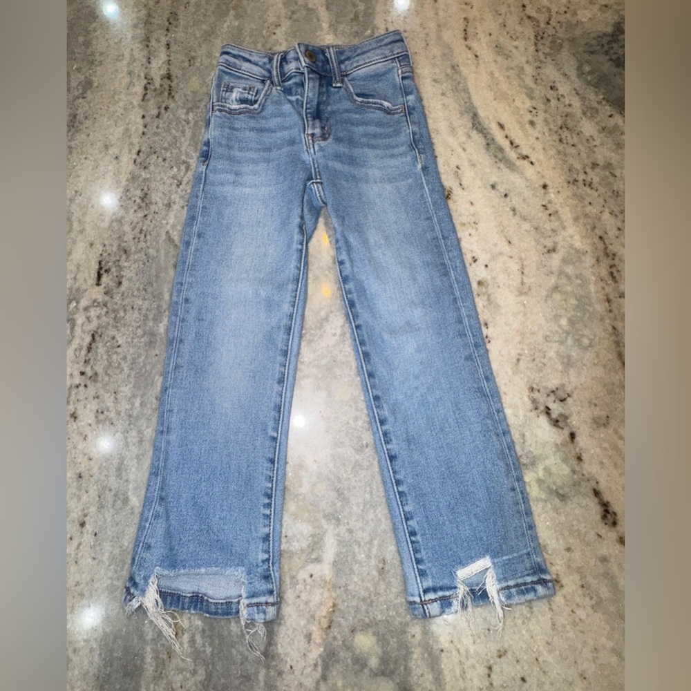 Buckle Willow & Root Youth 6 Jeans Straight Leg Adjustable Waist